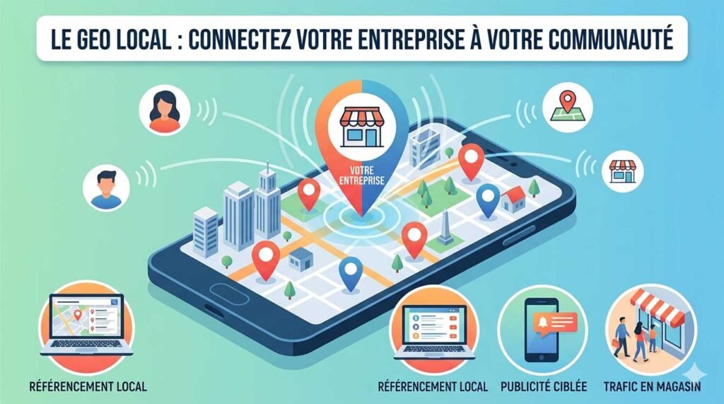 Référencement local IA