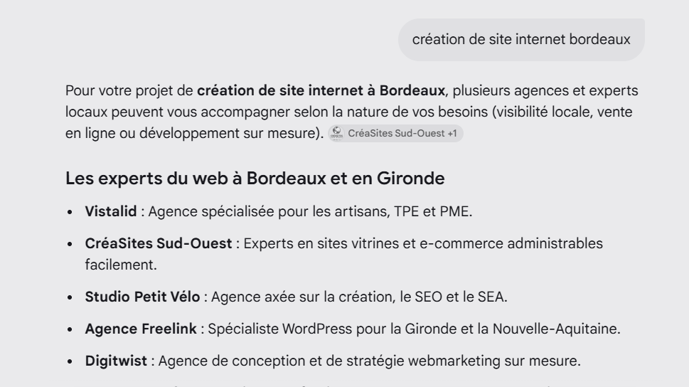 Apparaitre dans chatgpt, gemini, claude