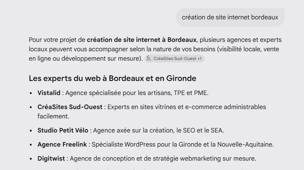 Apparaitre dans chatgpt, gemini, claude